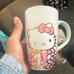 Hello Kitty Pink and Gold Mug